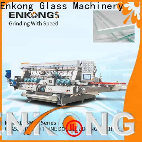 Enkong SM 12/08 automatic glass cutting machine suppliers for round edge processing 1