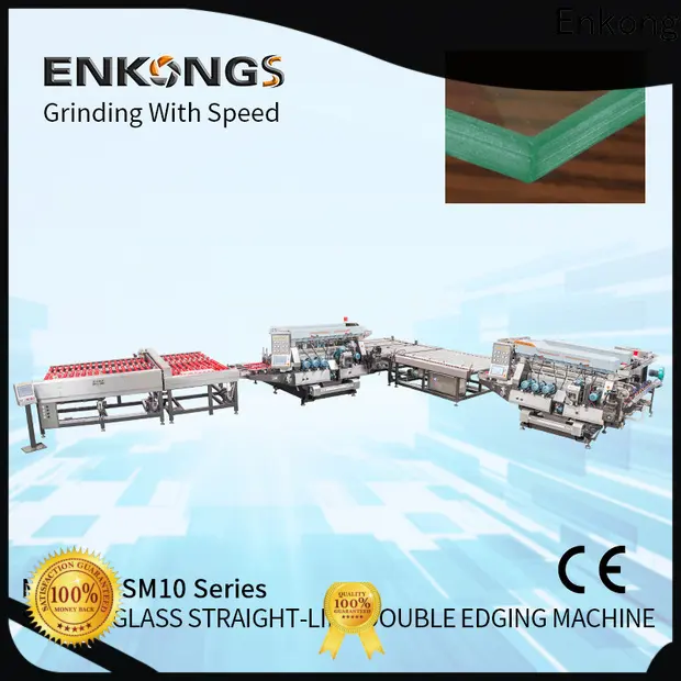 Enkong SM 26 used glass edging machine for sale suppliers for round edge processing 1