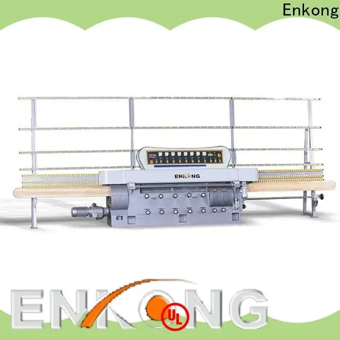 Enkong zm7y glass straight line edging machine price factory for household appliances 1