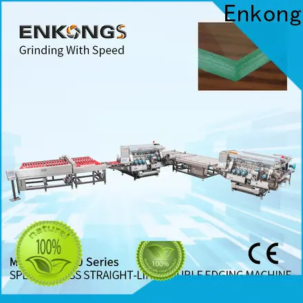 Enkong SM 12/08 portable glass beveling machine for business for round edge processing 1