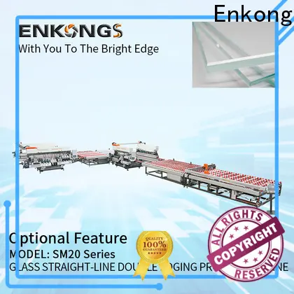 Enkong High-quality glass double edger factory for round edge processing 1