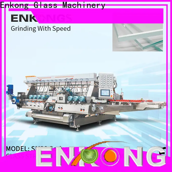 Enkong SM 10 used glass polishing machine for sale supply for round edge processing 1
