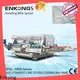 Enkong SM 10 glass straight line double edging machine factory for photovoltaic panel processing 1
