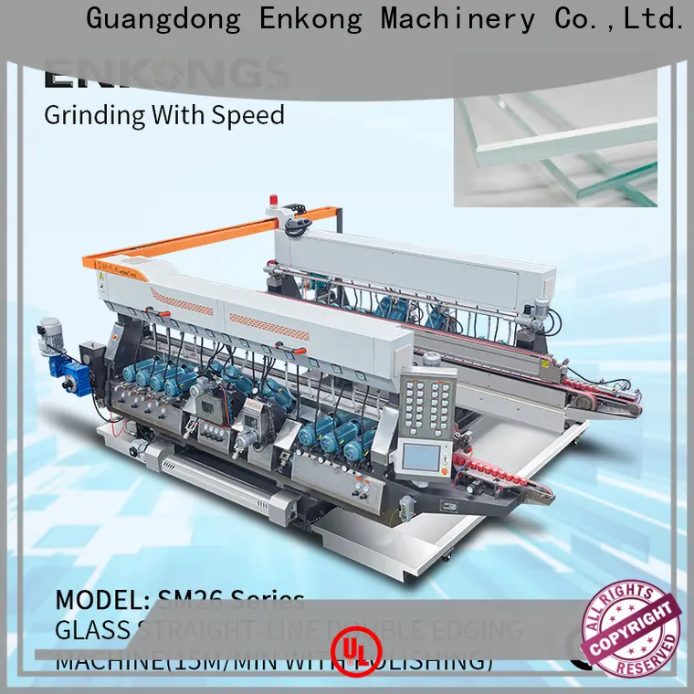 Enkong SM 20 glass double edging machine company for photovoltaic panel processing 1