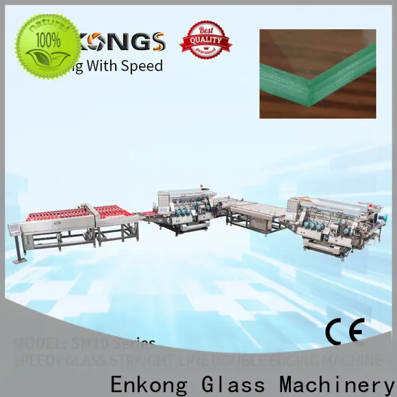 Enkong Latest glass edging machine price company for round edge processing 1