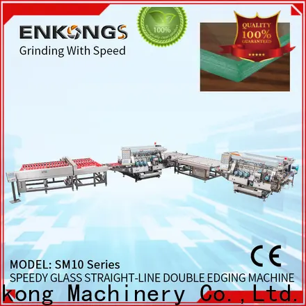 Enkong SM 12/08 double glass machine company for round edge processing 1