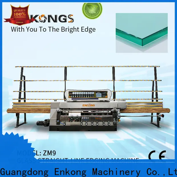 Enkong Top small glass edging machine company for round edge processing 1