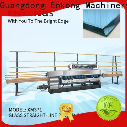 Enkong 10 spindles mini glass beveling machine manufacturers for glass processing 1