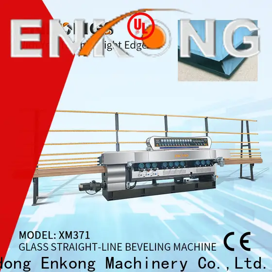 Enkong xm351a cnc glass beveling machine suppliers for glass processing 1