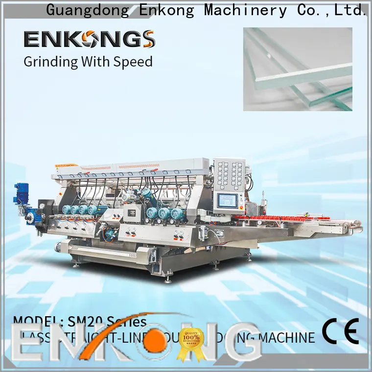 Best straight line glass polishing machine SM 10 company for photovoltaic panel processing 1