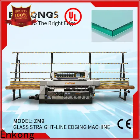 Enkong zm4y glass corner grinding machine manufacturers for round edge processing 1
