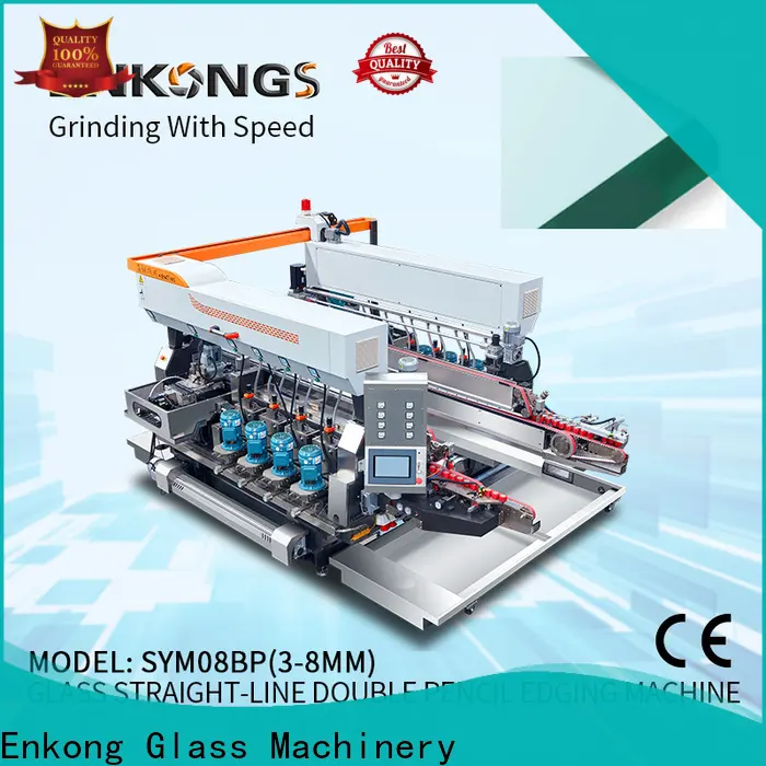 Enkong SM 10 small glass edge polishing machine factory for photovoltaic panel processing 1