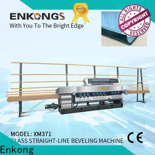 Custom glass bevelling machine suppliers 10 spindles factory for glass processing 1