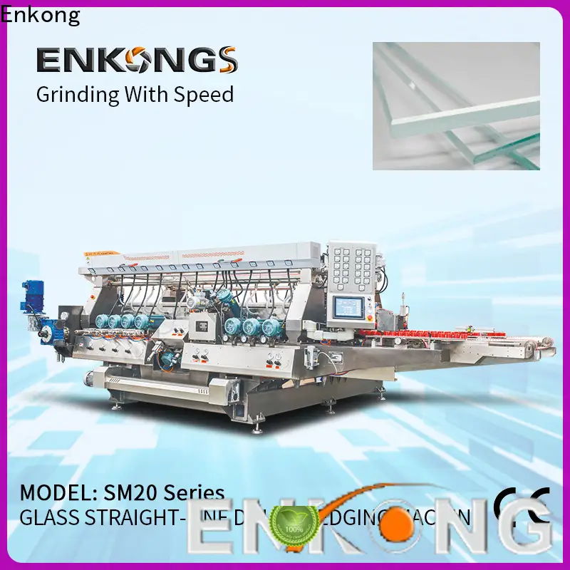 Custom glass double edging machine SM 22 company for household appliances 1