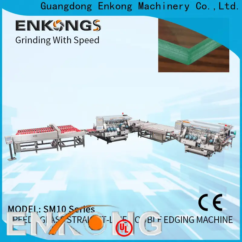 Latest glass edger for sale SM 12/08 supply for round edge processing 1