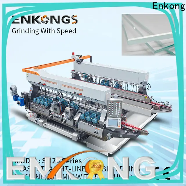 Latest glass straight line double edging machine straight-line company for household appliances 1