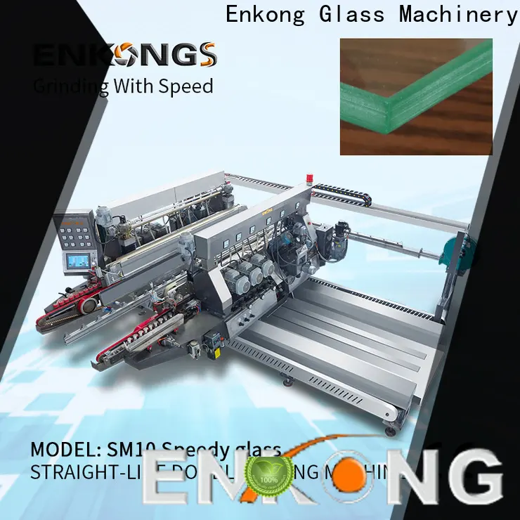 Enkong SM 20 automatic glass edge polishing machine factory for photovoltaic panel processing 1