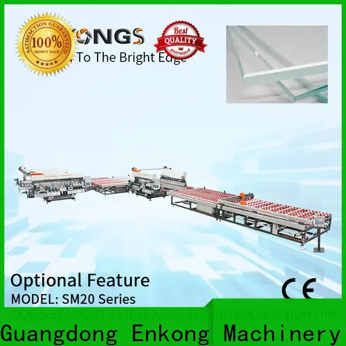 Enkong SM 10 automatic glass edge polishing machine for business for household appliances 1