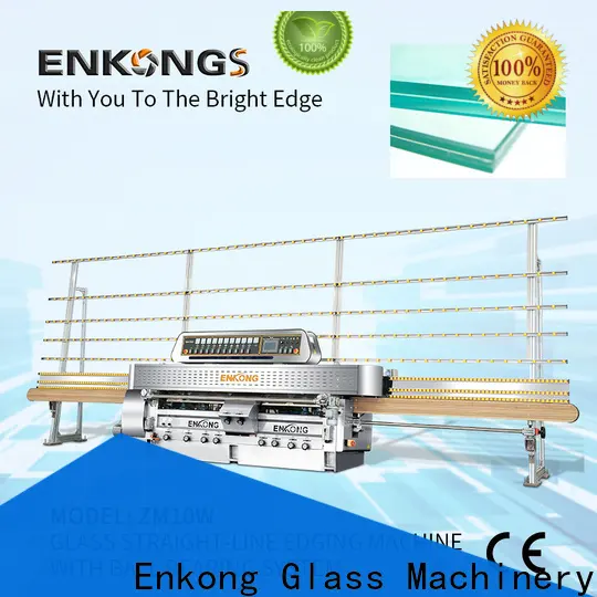 Enkong zm10w double glazing glass machine company for grind 1