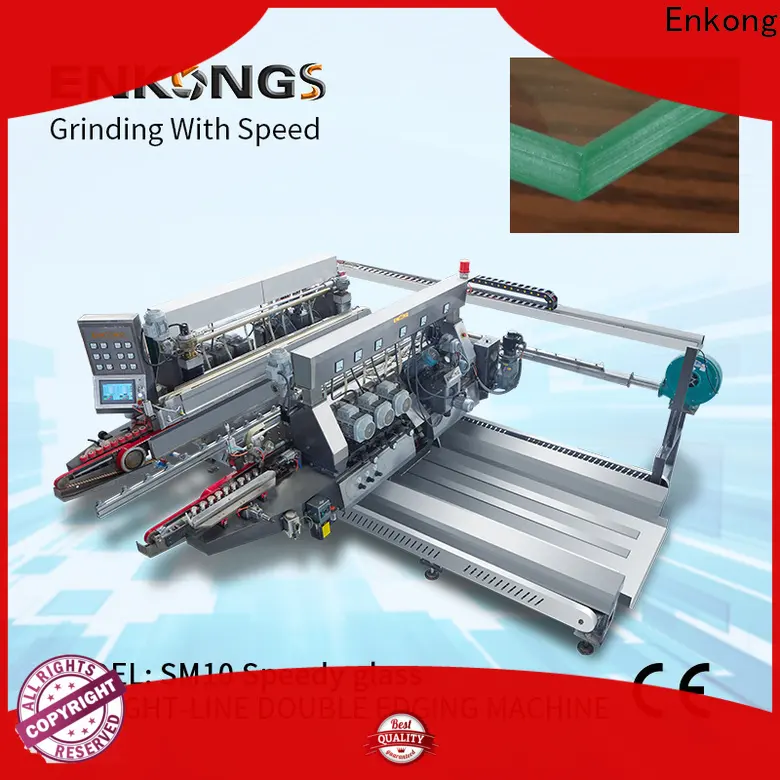 Enkong SM 26 small glass edge polishing machine manufacturers for photovoltaic panel processing 1