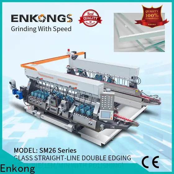 Enkong straight-line glass edging machine suppliers supply for photovoltaic panel processing1 1