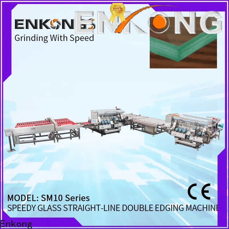 Enkong Top glass double edger suppliers for household appliances 1