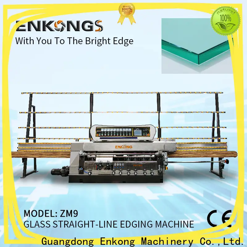Best glass bevel machine zm7y factory for round edge processing 1