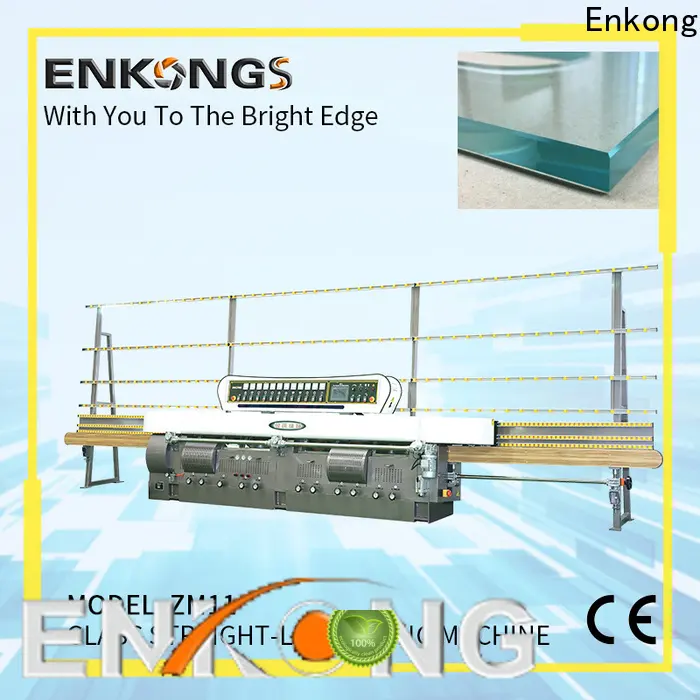Enkong zm11 mirror beveling machine suppliers for round edge processing 1