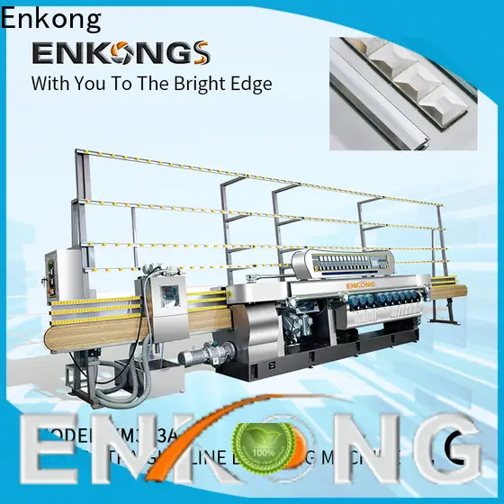 Enkong xm363a glass chamfering machine suppliers for polishing 1