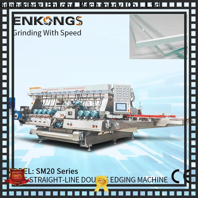 Enkong SM 22 used glass polishing machine for sale supply for photovoltaic panel processing 1