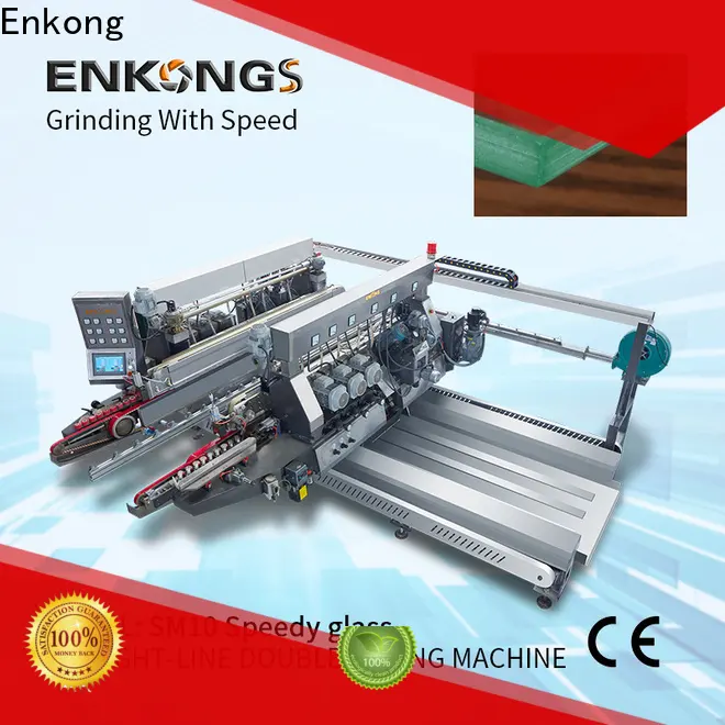 Enkong modularise design glass double edger supply for household appliances1 1