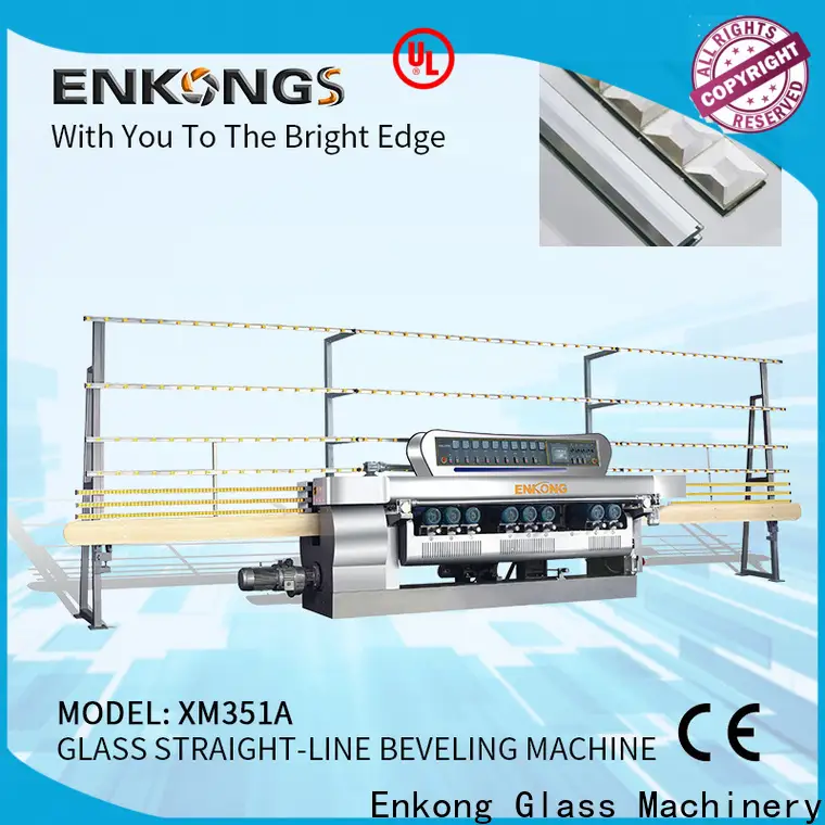 Enkong xm371 glass beveling machine suppliers for polishing 1