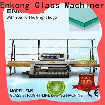 Enkong zm4y single spindle glass edging machine company for household appliances 1