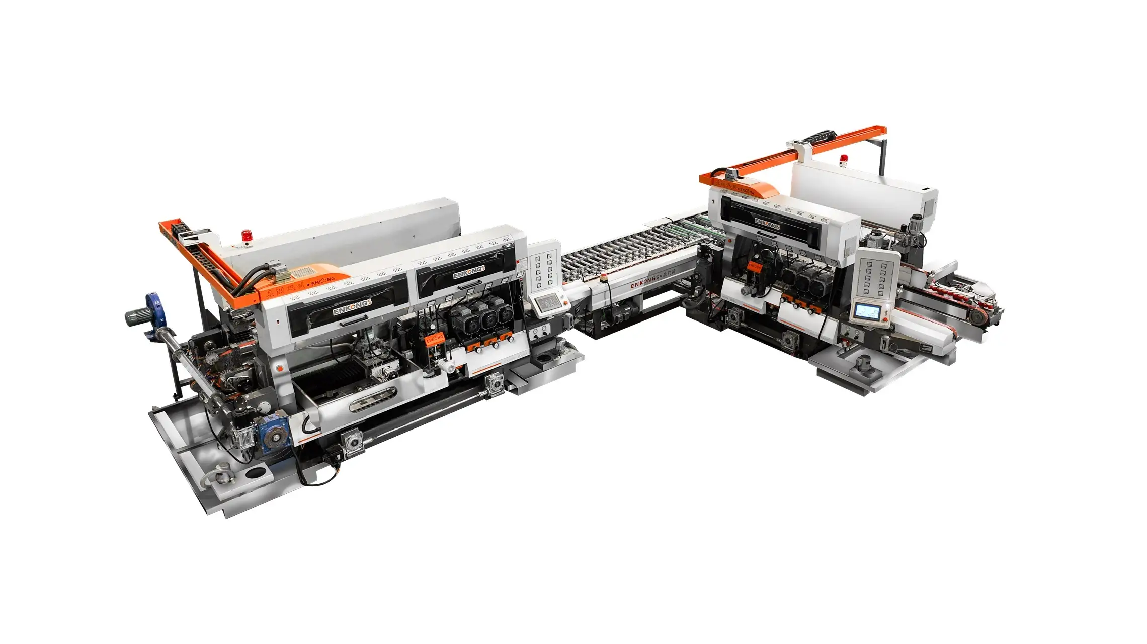 High Speed Double Edging Production Line Glass Machinery 1