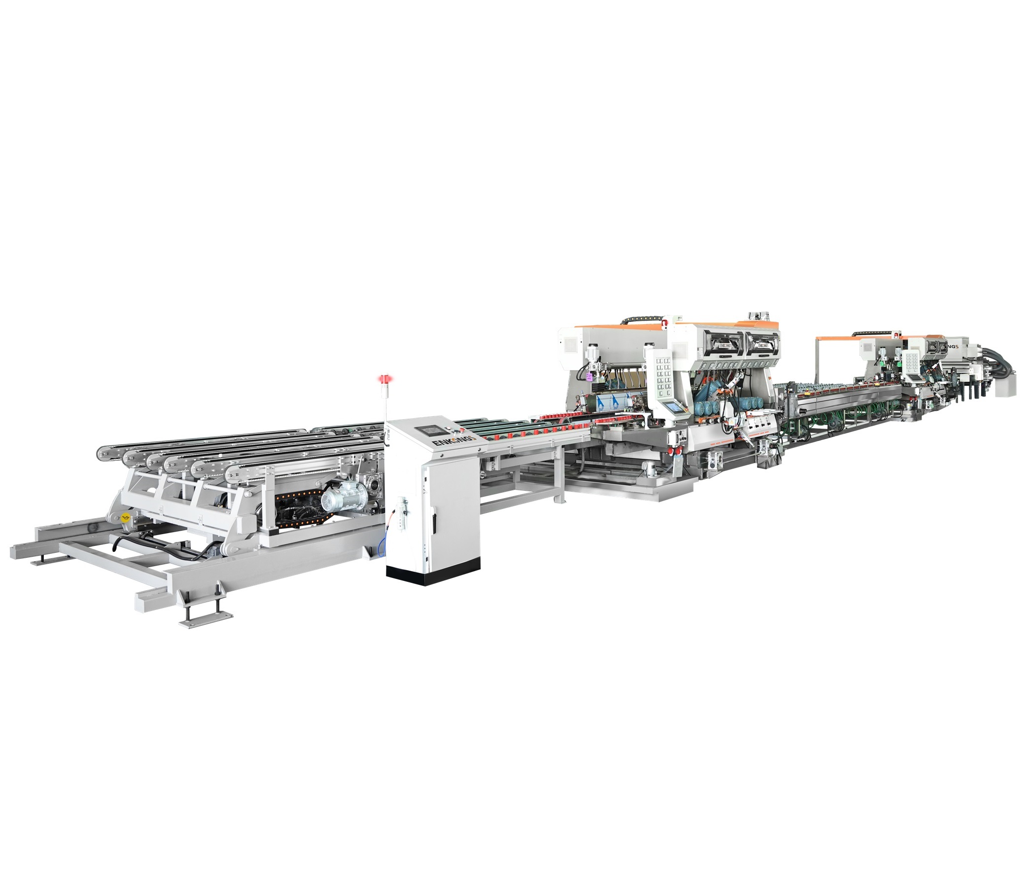 PLC Automatic Horizontal Sm20 Glass Straight Line Standard Double Edging and Grinding Polishing Processing Machinery with CE 1