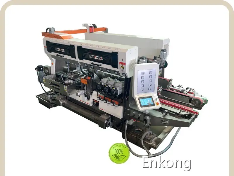 Glass Double Edger Machine 30-45days - - Enkong 1