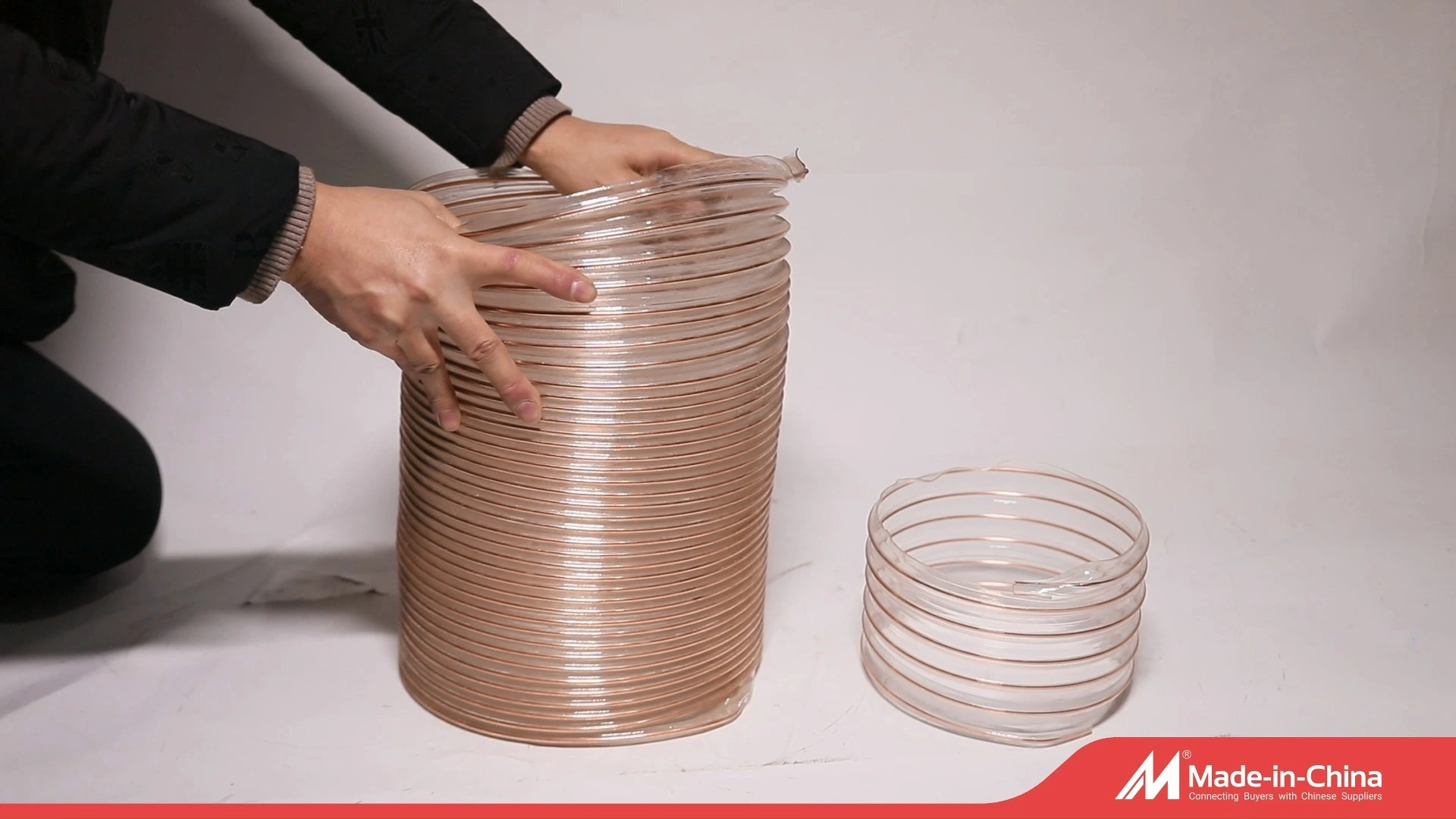 Steel wire duct hose 1
