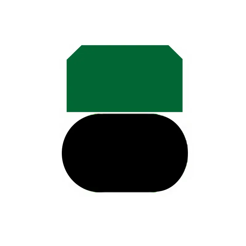 GSF - Bronze PTFE Hydraulic Piston Seal glyd ring with NBR/FKM O-Ring 1