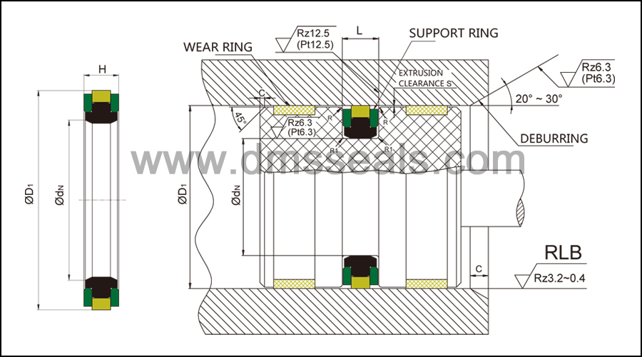 Wholesale hydraulic seal kits suppliers cost for light and medium hydraulic systems 2