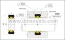 DMS Seal Manufacturer metric wiper seals with nbr or pu for sale 2