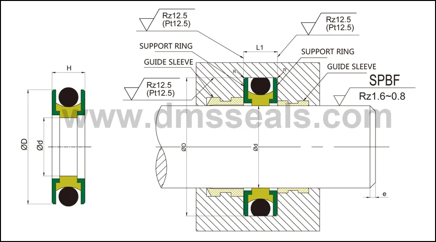 DMS Seal Manufacturer Custom wiper seal Suppliers to high and low speed 2