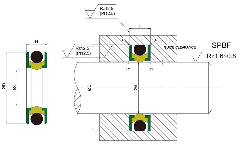 DMS Seal Manufacturer High-quality rotary lip seal application for business for construction machinery 2