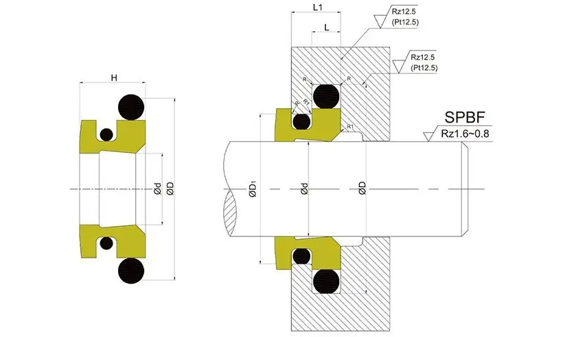 high efficiency hydraulic cylinder dimension chart manufacturer for forklifts 2