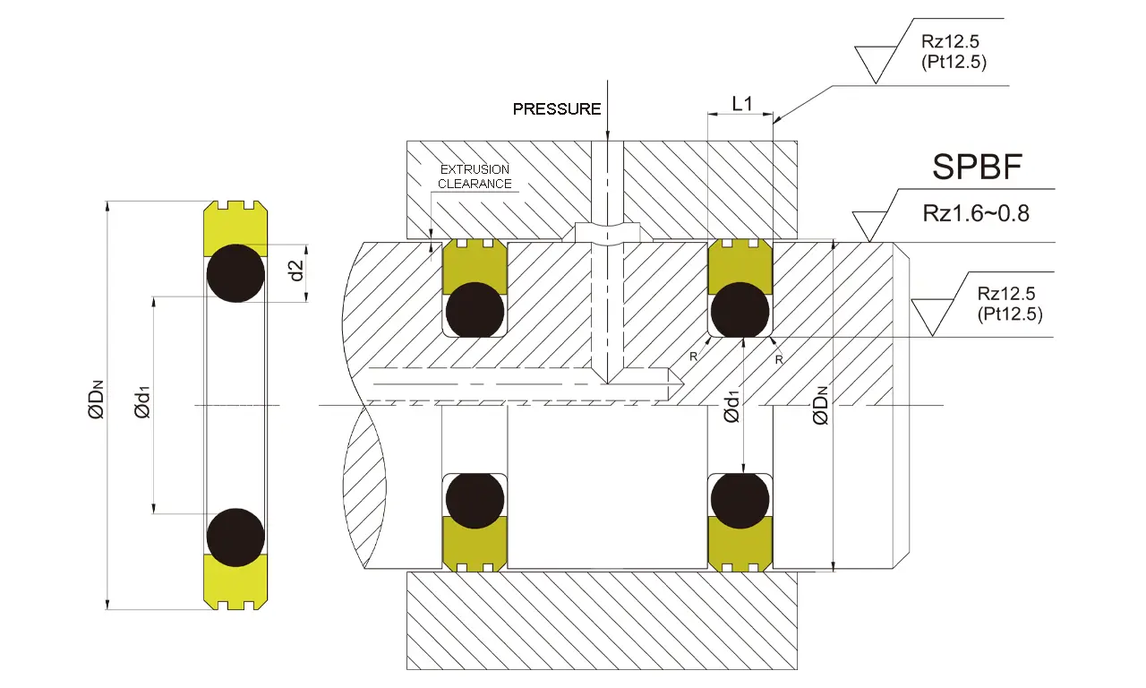 DMS Seal Manufacturer piantk oil seal factory for construction machinery 2