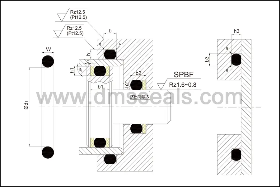 DMS Seals rubber o rings large supply in highly aggressive chemical processing 2