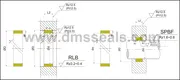 DMS Seals High-quality vertical ball bearing for sale as the guide sleeve 2