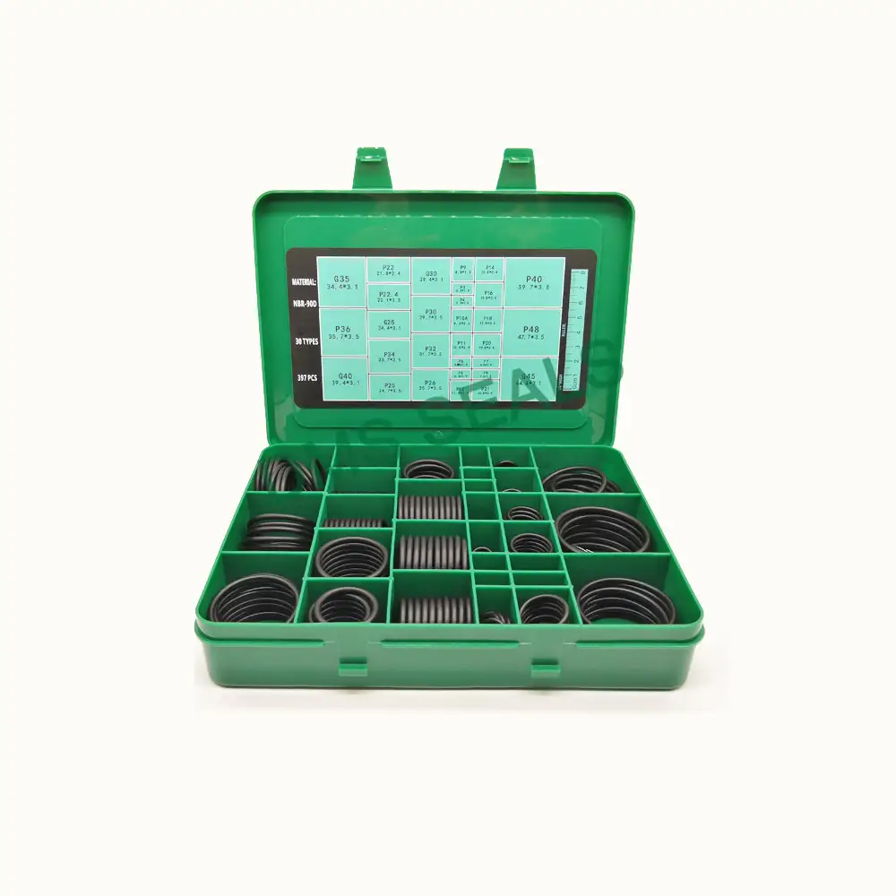 P,G standard metric NBR90 O-Ring kit assortment 397 pieces 1