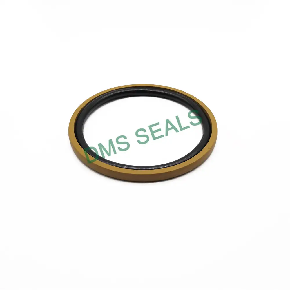 Yellow SPGO - PTFE Hydraulic Piston Seal with NBR/FKM O-Ring 1