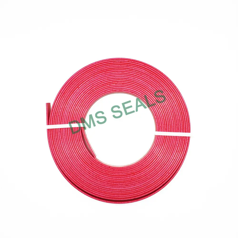 Red Phenolic Resin Guide Tape Hard Fabric Guide Belt Resistance to Wear and High Pressure 1
