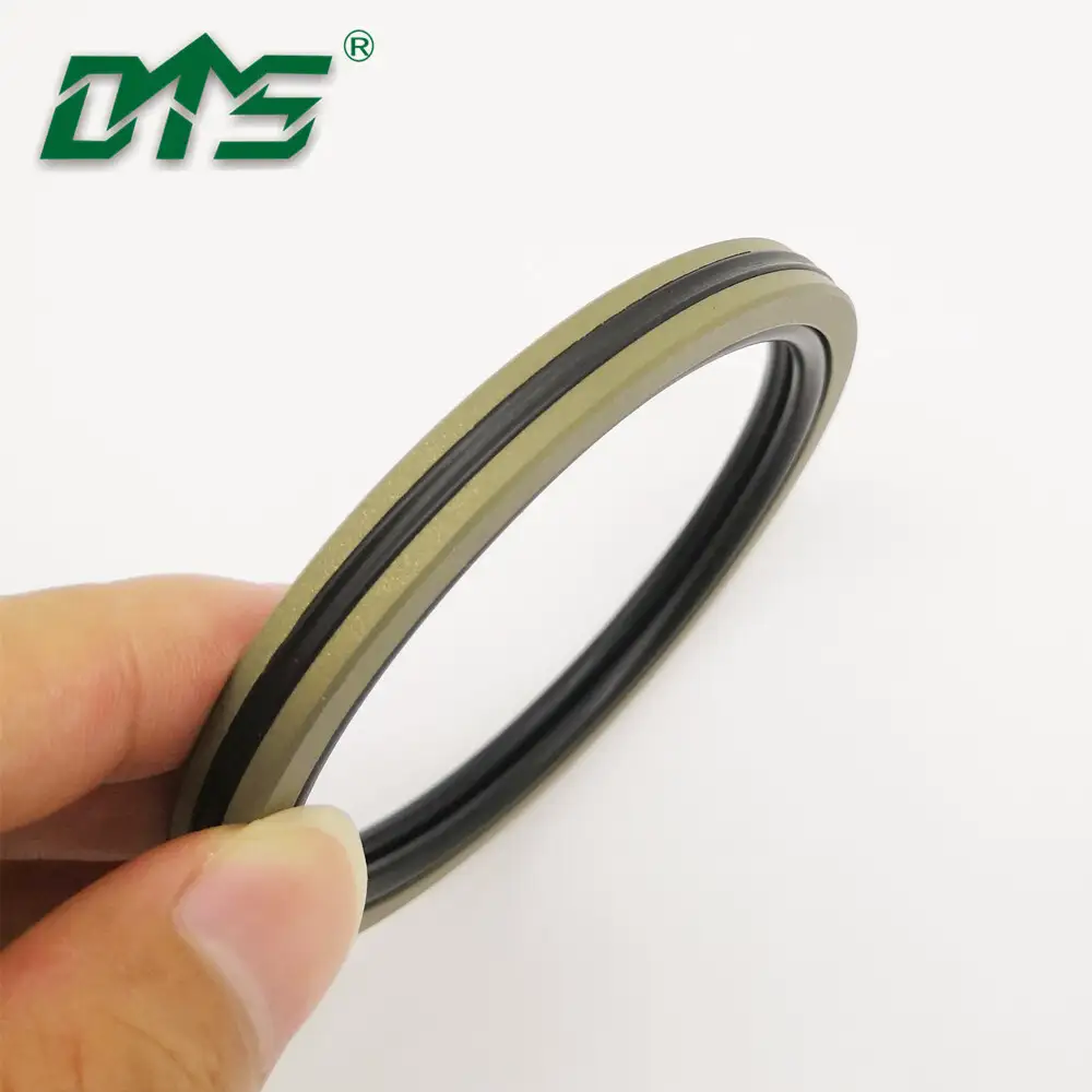 Green 40%Bronze PTFE Hydraulic Piston Seals DAQ2 For Hydraulic Cylider 1